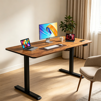 Bureau debout réglable en hauteur, durable et de haute qualité, fabriqué en Chine, proposant des bureaux d'ordinateur en gros à bas prix
