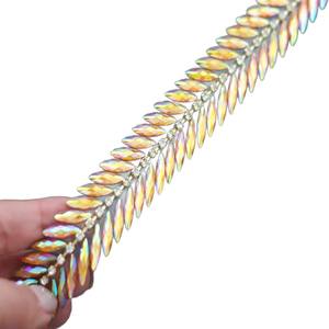 Nouveaux patchs thermocollants en strass 2026 pour costumes de carnaval style caribéen, costumes de <span class=keywords><strong>samba</strong></span>, appliques et garnitures assorties pour robes - Product Image 5