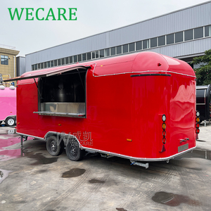 WECARE Rue Poulet Rôti Nourriture <span class=keywords><strong>Voiture</strong></span> Alimentaire Vendeur Remorque Café Chariot Kiosque Mobile Plage Jus Bar Food Truck à vendre Europe - Product Image 3