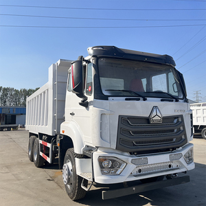 Sinotruk Howo Nx 6X4 Links Aangedreven 371 380 400 Pk 10 Wiel 40 Ton Hohan Kipper Kiepwagens Met Automatisch Zeildoek - Product Image 2