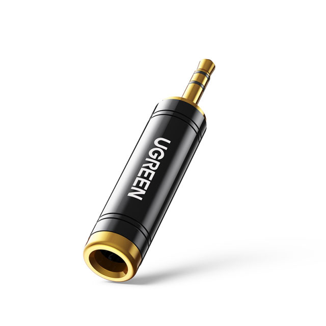 For 3.5mm 6.5mm 6.35mm 1/4 Adapter Gold Plated Pure Copper Stereo Aux Jack Audio Connector for Speaker