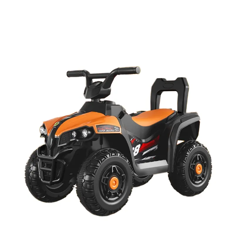Fun Outdoor Play Ride-On ATV Buggy Children's Four-Wheeled Electric Car with Remote Control Battery-Powered for Kids