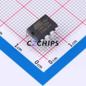 ชิปไอซีไมโครคอนโทรลเลอร์ของแท้ PDIP-8 ATTINY25V-10PU สินค้าใหม่ - Product Image 1
