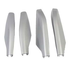 Couverture de barre de toit Jingyuanxin en alliage d'aluminium argenté pour FJ120 Prado 2003-2009 - Product Image 1