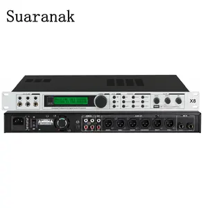 X8 Professional Processor Professional Audio Processor DSP Effector With Multi-function High-speed DSP Processor