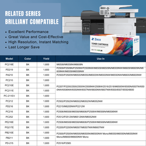 Cartouche de toner <span class=keywords><strong>Zeco</strong></span> PD 219 PD219 PD-219 compatible avec Pantum P2509 P2509W M6509 M6509NW M6559N M6559NW - Product Image 5