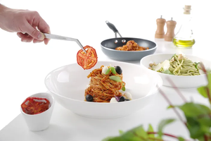 Thương mại lớp thép không gỉ thân thiện với môi máy rửa chén an toàn mì ống kẹp nấu ăn rang grabbing đối tượng nhỏ món tráng miệng BBQ - Product Image 6