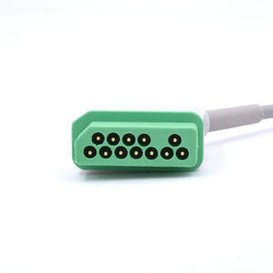 Nihon Kohden compatibele 3-afleidingen <span class=keywords><strong>ECG</strong></span>-kabel met klik-elektrode voor BSM-2300 AHA <span class=keywords><strong>ECG</strong></span>-kabel - Product Image 3