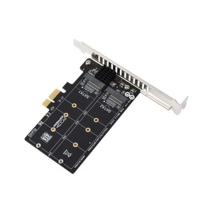 Desktop-Computer <span class=keywords><strong>M</strong></span>.2 SATA-zu-PCIE-Adapter karte Dual-Disk-Bit-Array-Karte RAID-Erweiterungs karte JMB582 - Product Image 3