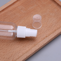 Flacon pulvérisateur vide en plastique transparent blanc ambré PET 30ml 50ml 100ml 120ml 150ml 200ml pour emballage cosmétique