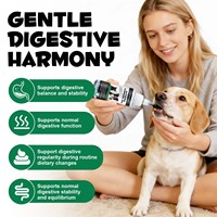 Oimmal Gel de Charbon Actif 100% Naturel à Haute Absorption pour Chiens et Chats