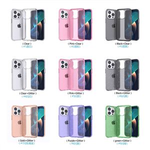 Ốp & Túi Đựng Điện Thoại Di Động Thử Nghiệm Thả Rơi 3M Lấp Lánh Trong Suốt Cho iPhone 14 Pro Max Ốp Điện Thoại Lấp Lánh Trong Suốt Cho iPhone 14 13 12 Max - Product Image 2
