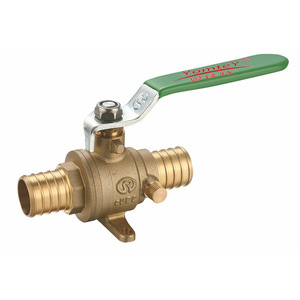 Brass Press Fit Ball Valve 1 In Lead Free For Water Industry Use Switch Type Connection - Product Image 4