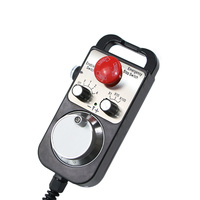 Générateur d'impulsions manuel avec interrupteur d'arrêt d'urgence 5V 12V 24V Impulsion 100ppr MPG Volant électronique CNC