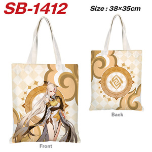 96 phong cách genshin tác động haikyuu Harry honkai Sao đường sắt 0NE mảnh Luffy kiếm nghệ thuật trực tuyến phim hoạt hình trường phụ nữ tote túi - Product Image 4