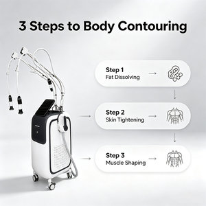 Appareil à ondes magnétiques froides verticales avec support mobile pour salons de beauté et cliniques - Product Image 4