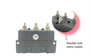 12V <span class=keywords><strong>24V</strong></span> cabrestante solenoide relé contactor <span class=keywords><strong>600A</strong></span> 400A DC interruptor barco ATV espiral tubo relé - Product Image 4