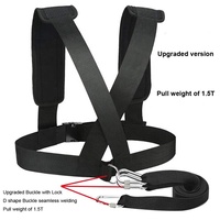 Traction de traîneau à poids libre OEM pour l'entraînement physique Vitesse d'exercice résistante pour la puissance de course acceptable pour les tubes à neige