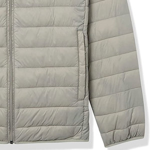 แจ็คเก็ตพัฟเฟอร์ผู้ชายคอลเลคชั่นฤดูหนาวขายส่ง สีพื้น คุณภาพสูง ออกแบบเองได้ น้ำหนักเบา - Product Image 6