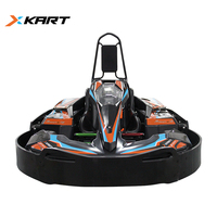 Go Karts Eléctricos Comerciales X-KART 48V 45AH, Go Kart de Carreras Eléctrico de Alto Rendimiento con Diseño de Batería Intercambiable