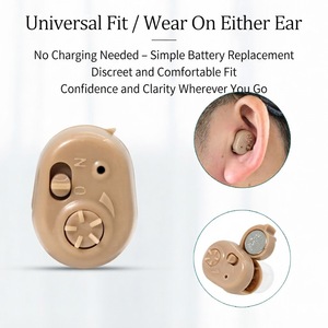 Audífono Digital Invisible CIC para Personas Mayores con Pérdida Auditiva Leve a Moderada, Reducción de Ruido de Doble Canal, Resistente al Sudor, Recargable con Batería de Litio, Mini - Product Image 4