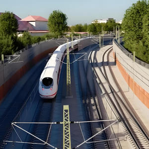 Riel de Acero de Primera Calidad Resistente al Desgaste <span class=keywords><strong>UIC54</strong></span> <span class=keywords><strong>UIC60</strong></span>, Riel de Fondo Plano, Estándar EN 13674, Aplicación en Líneas Principales de Alta Velocidad - Product Image 5