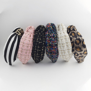 Bandeau de tête en sequins brillants personnalisé, tête de léopard, femmes, luxe, haute tension, nœud supérieur, bandeaux de cheveux, style streetwear, bandeau de tête tendance - Product Image 5
