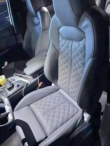 Siège de voiture en cuir entièrement <span class=keywords><strong>inclinable</strong></span> pour Audi Q7 4L SQ7 2005-2015, service de logo personnalisé - Product Image 6