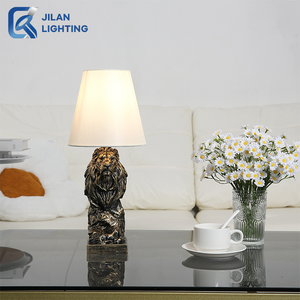Lampe de table en résine moderne, éclairage décoratif, salon, chambre à coucher, lampes de table LED pour restaurant - Product Image 3
