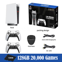 Console de jeu portable d'occasion 4K 3D P-S 5, 128 Go, manette sans fil 2.4G, prise EU/AU, entièrement testée et fonctionnelle