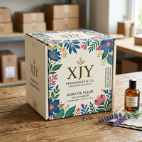 Cajas de Cartón Corrugado con Logotipo Personalizado XJY, Embalaje Impreso a Color para Marcas de Perfumes, Envío y Exhibición