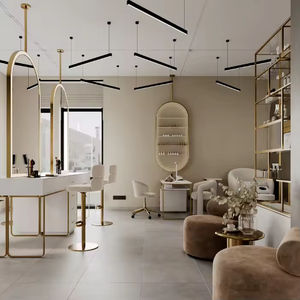 Chaise de massage de spa de tête de lit de <span class=keywords><strong>shampooing</strong></span> de coiffeur beige portatif avec le bol de <span class=keywords><strong>shampooing</strong></span> en céramique pour des salons et des ateliers - Product Image 6