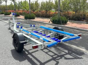 <span class=keywords><strong>Remorque</strong></span> de <span class=keywords><strong>bateau</strong></span> en aluminium de couchettes à essieu unique facile de 5.9m Capacité de 1195kg Offre Spéciale - Product Image 6