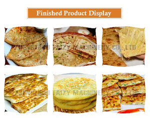 Tự động nhồi paratha Máy làm bánh thịt Pie Maker Máy - Product Image 4
