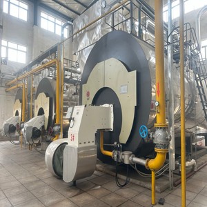 Chaudière à vapeur industrielle à faibles émissions WNS 1 tonne, 3 tonnes, 5 tonnes, 9 tonnes, gaz naturel, diesel, double combustible, pour chauffage industriel - Product Image 4