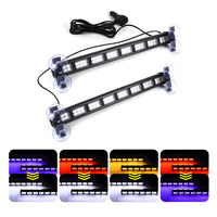 LED-Blitzlicht 48-W-Muster Modi Auto-Zigaretten anzünder 14 "36CM Autoverkehrs-Notlicht-Warn blink lampe IP65