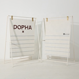 Buoyant Round Floor-Standing <b>Swinging</b> Signboard Metal <b>Frame</b> Sidewalk Sign Shop Front Outside Welcome Sign - Product Image 6