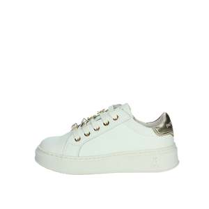 Sneakers da Ragazza Patrizia Pepe in Pelle Bianca Stile Platform - Product Image 1