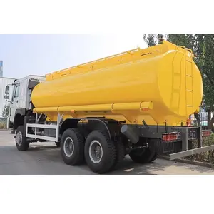 Wholesale tank truck Fuel tank truck HOWO SINOTRUK 6X6 all wheel driving 400hp off road 22M3 diesel fuel type for sale popular