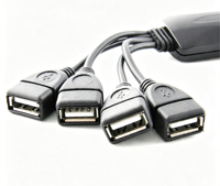 Vente directe usine – Hub USB alimenté Octopus 20 à 4 ports, extension de ports informatiques, modèle HWH-P903