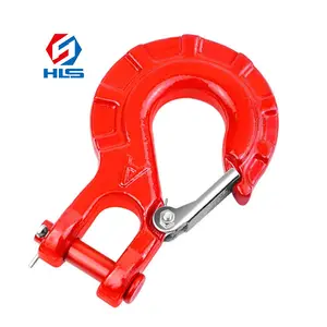 Well-selling Grade 70 Off Road 4x4 Good quality steel J eye sling industrial steel plate lifting Winch Hook