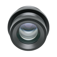 Objectif de projection M42 de 50 mm, angle de 28 degrés, portée moyenne, pour projecteur de logo LED, publicité Gobo et éclairage de projection paysager