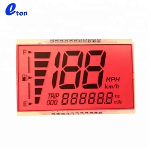 monochrome motorcycle graphic speedometer htn lcd display - Product Image 2