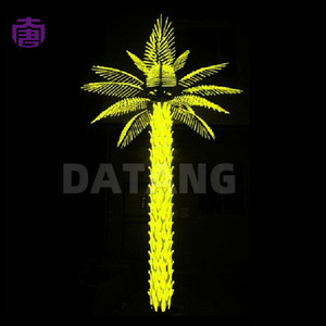 Water Resistant Led Coconut <b>Light</b> Charming Tropical Ornament For <b>Balcony</b> Seashore Square Landscape Decor For Sale - Product Image 6