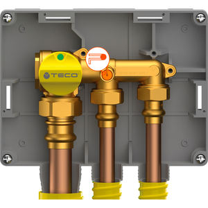 Colector de Gas Neumático de Cierre Simple de Dos Vías K2.3 TECO de 1\" X 3/4\" DN20 para Medios Oleosos - Product Image 1