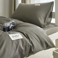 Ensemble de literie en satin de haute qualité pour hôtel 5 étoiles, technique de tissage 350T, housse de couette 100% coton, ensemble de draps