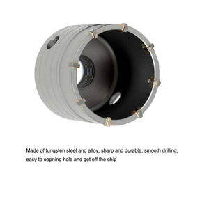 DZ M22 Shank bê tông lỗ Saw Cutter khoan <span class=keywords><strong>bit</strong></span> với SDS Shank Rod cờ lê công cụ kit 30-160 mét đường kính cho bê tông khoan - Product Image 4