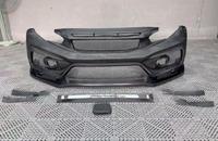 Pour Honda Civic 10e génération FK7 FK8 R modèle avec VRS pare-chocs avant en Fiber de carbone lèvre arrière jupe latérale garde-boue