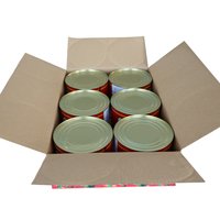 Concentré de Tomate en Conserve 70g 210g 400g 800g 2200g, Divers Formats Sans Additif