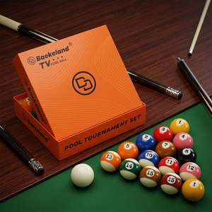<span class=keywords><strong>Bolas</strong></span> de <span class=keywords><strong>Billar</strong></span> de Resina Negras Premium de 57.2mm, Diseño Numerado, Caja de Aluminio, para Juego en Interiores, Club o Casa, Pedido al por Mayor, Personalizables - Product Image 1